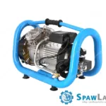 Airpress Mały kompresor bezolejowy dwutłokowy LMO 5-380 10 bar 2 KM/1.5 kW 304 l/min 5 l cichy, zdjęcie 6