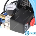 Airpress Mały kompresor bezolejowy dwutłokowy LMO 5-380 10 bar 2 KM/1.5 kW 304 l/min 5 l cichy, zdjęcie 9