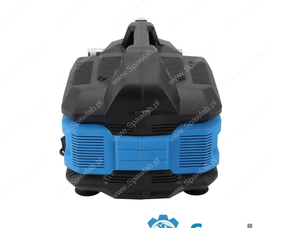 Airpress Mały kompresor bezolejowy dwutłokowy LMO 6-126 8 bar 1 KM/0.75 kW 88 l/min 6 l cichy, zdjęcie 4