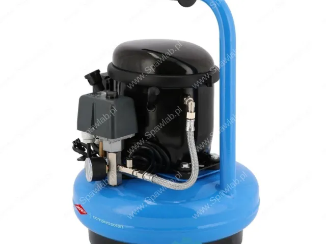 Airpress Mały kompresor dwutłokowy L 6-45 8 bar 0.3 KM/0.2 kW 18.5 l/min 6 l cichy