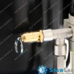 Airpress Mały kompresor dwutłokowy L 6-45 8 bar 0.3 KM/0.2 kW 18.5 l/min 6 l cichy, zdjęcie 12