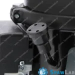 Airpress Mały kompresor dwutłokowy L 6-45 8 bar 0.3 KM/0.2 kW 18.5 l/min 6 l cichy, zdjęcie 9