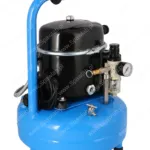 Airpress Mały kompresor dwutłokowy L 9-75 8 bar 0.5 KM/0.37 kW 37 l/min 9 l cichy, zdjęcie 3