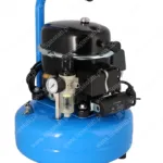Airpress Mały kompresor dwutłokowy L 9-75 8 bar 0.5 KM/0.37 kW 37 l/min 9 l cichy, zdjęcie 4