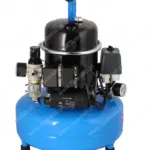 Airpress Mały kompresor dwutłokowy L 9-75 8 bar 0.5 KM/0.37 kW 37 l/min 9 l cichy, zdjęcie 5