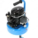 Airpress Mały kompresor dwutłokowy L 9-75 8 bar 0.5 KM/0.37 kW 37 l/min 9 l cichy, zdjęcie 8
