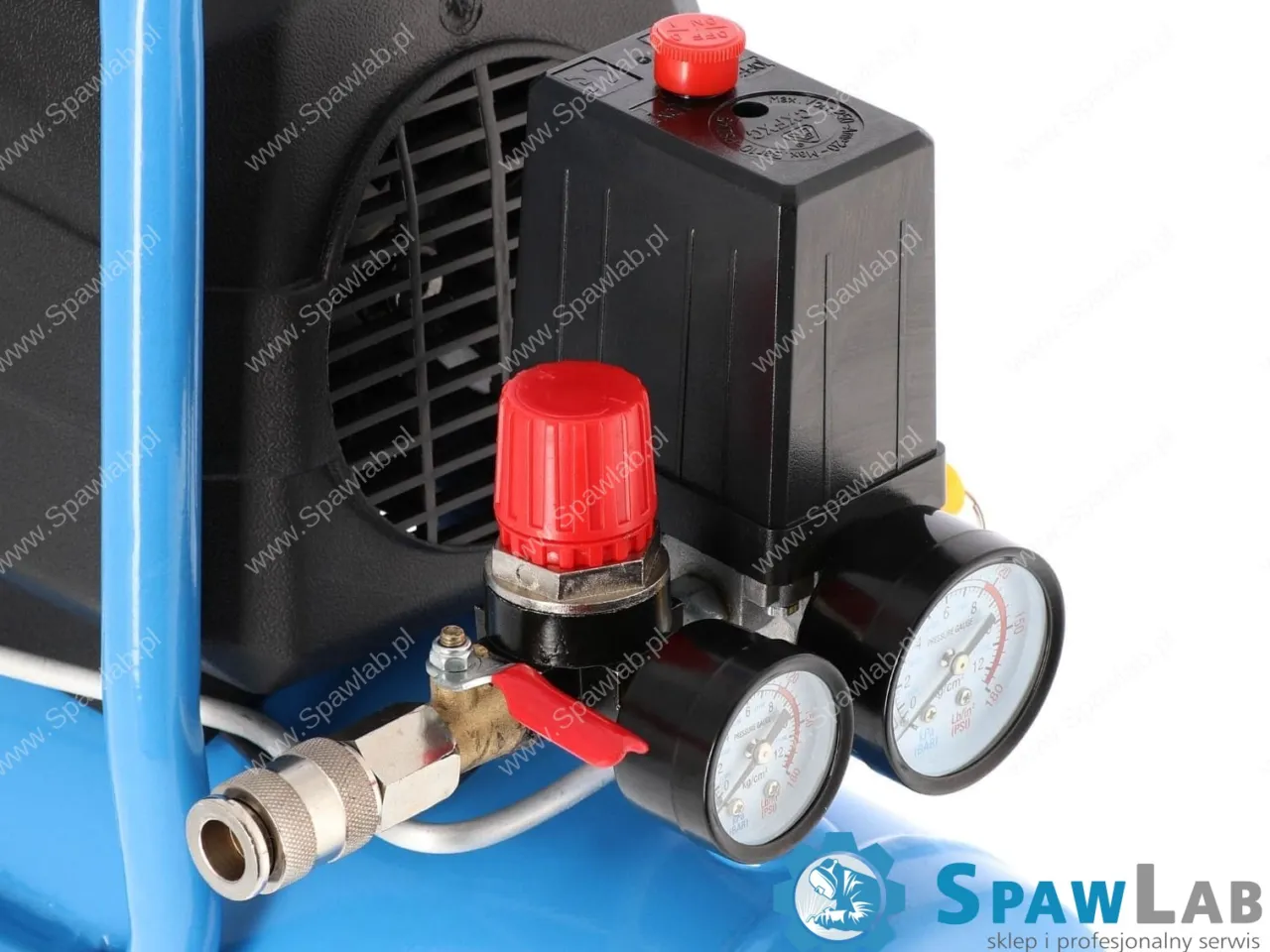 Airpress Mały kompresor H 185-6 8 bar 1.5 KM/1.1 kW 82.3 l/min 6 l, zdjęcie 10