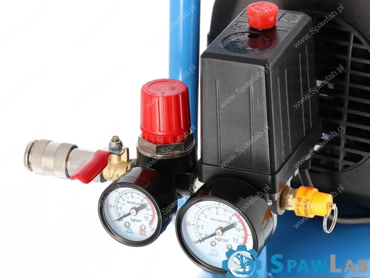 Airpress Mały kompresor H 185-6 8 bar 1.5 KM/1.1 kW 82.3 l/min 6 l, zdjęcie 11