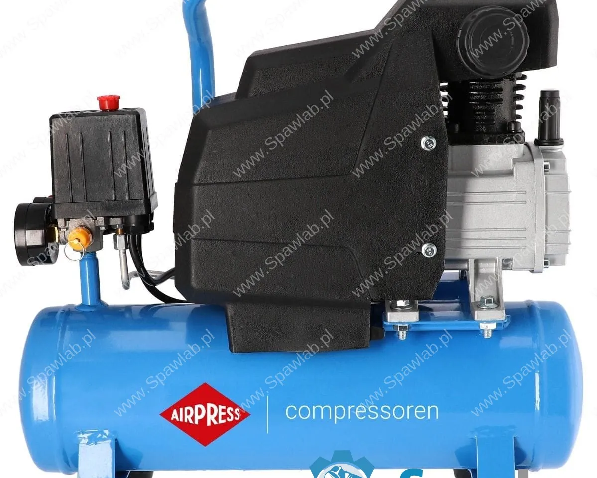 Airpress Mały kompresor H 185-6 8 bar 1.5 KM/1.1 kW 82.3 l/min 6 l, zdjęcie 2