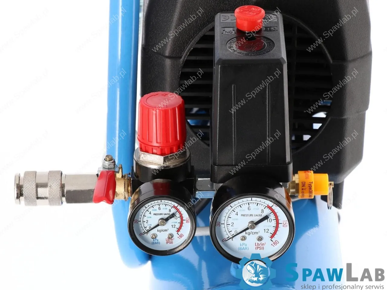 Airpress Mały kompresor H 185-6 8 bar 1.5 KM/1.1 kW 82.3 l/min 6 l, zdjęcie 9