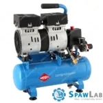 Airpress Mały kompresor L 6-105 8 bar + zestaw z pistoletem do przedmuchu i wężem pneumatycznym