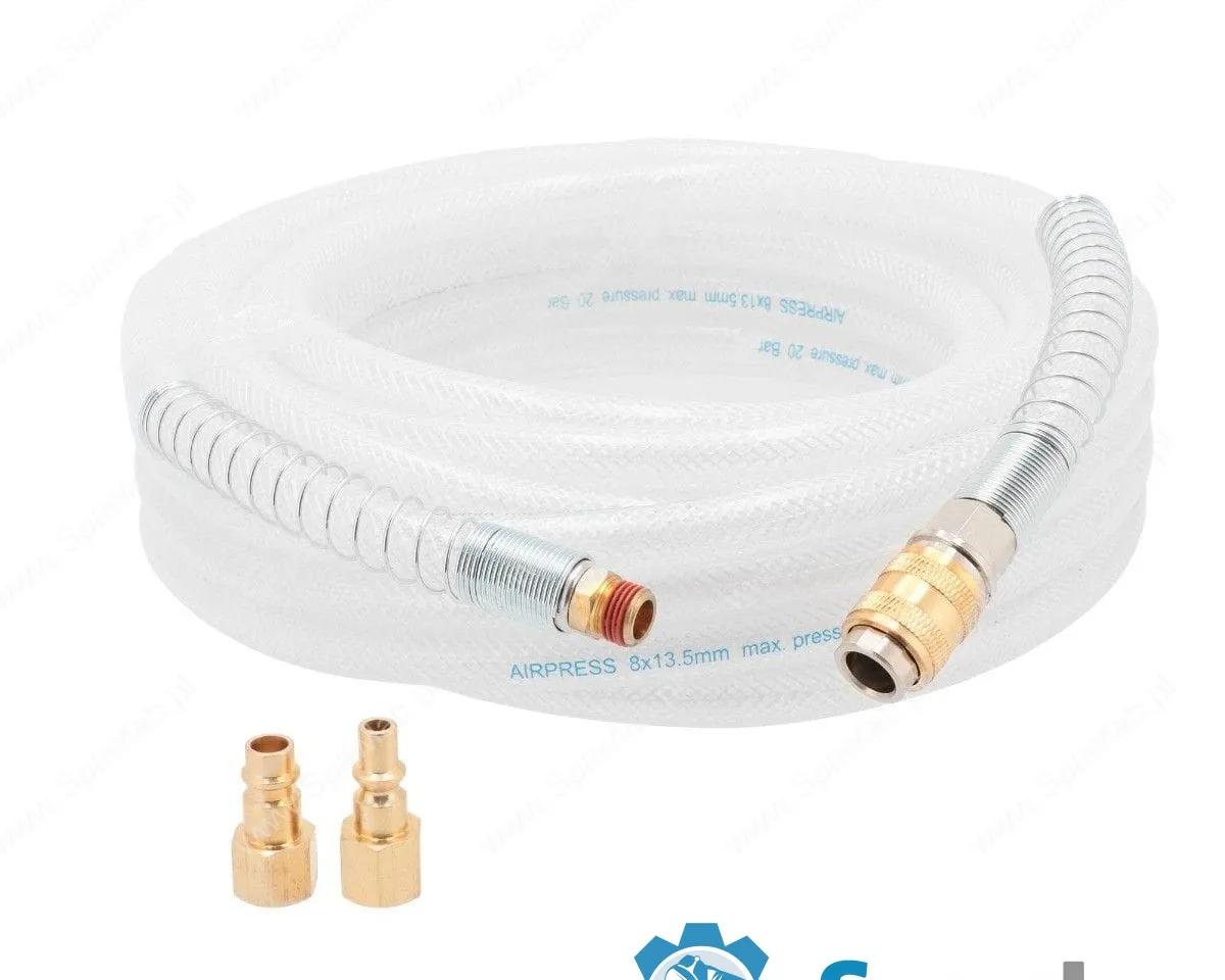 Airpress Mały kompresor LMO 6-126 + zestaw do sprawdzania szczelności instalacji, zdjęcie 2