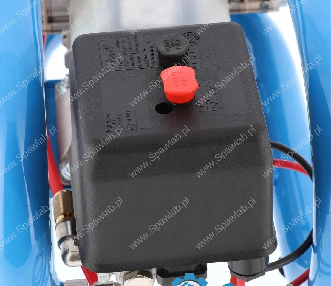 Airpress Mały kompresor samochodowy 12V LMO 3-190 8 bar 0.7 KM/0.5 kW 152 l/min 3 l bezolejowy dwutłokowy, zdjęcie 10