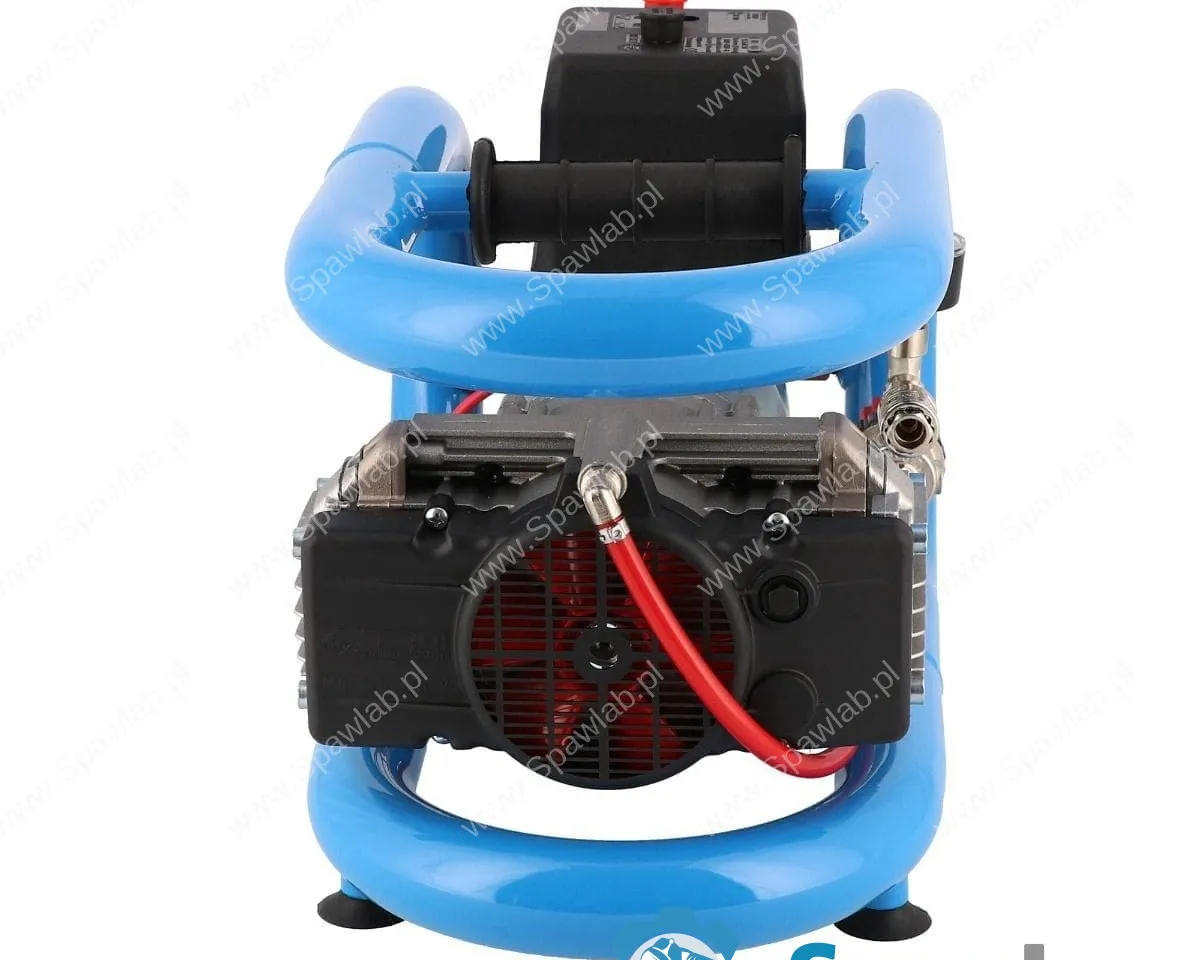 Airpress Mały kompresor samochodowy 12V LMO 3-190 8 bar 0.7 KM/0.5 kW 152 l/min 3 l bezolejowy dwutłokowy, zdjęcie 4