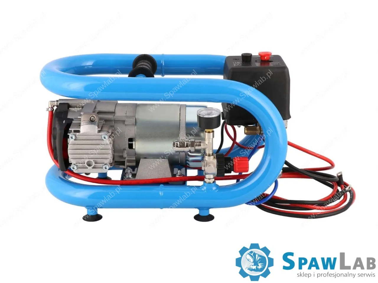 Airpress Mały kompresor samochodowy 12V LMO 3-190 8 bar 0.7 KM/0.5 kW 152 l/min 3 l bezolejowy dwutłokowy, zdjęcie 6