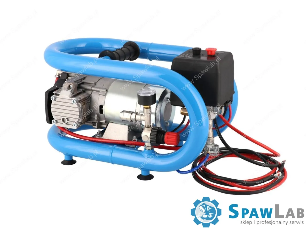 Airpress Mały kompresor samochodowy 12V LMO 3-190 8 bar 0.7 KM/0.5 kW 152 l/min 3 l bezolejowy dwutłokowy, zdjęcie 7