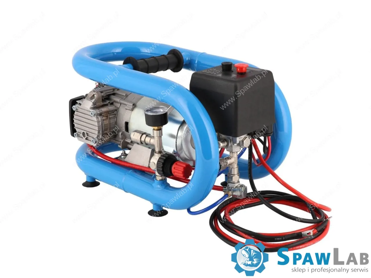 Airpress Mały kompresor samochodowy 12V LMO 3-190 8 bar 0.7 KM/0.5 kW 152 l/min 3 l bezolejowy dwutłokowy, zdjęcie 8