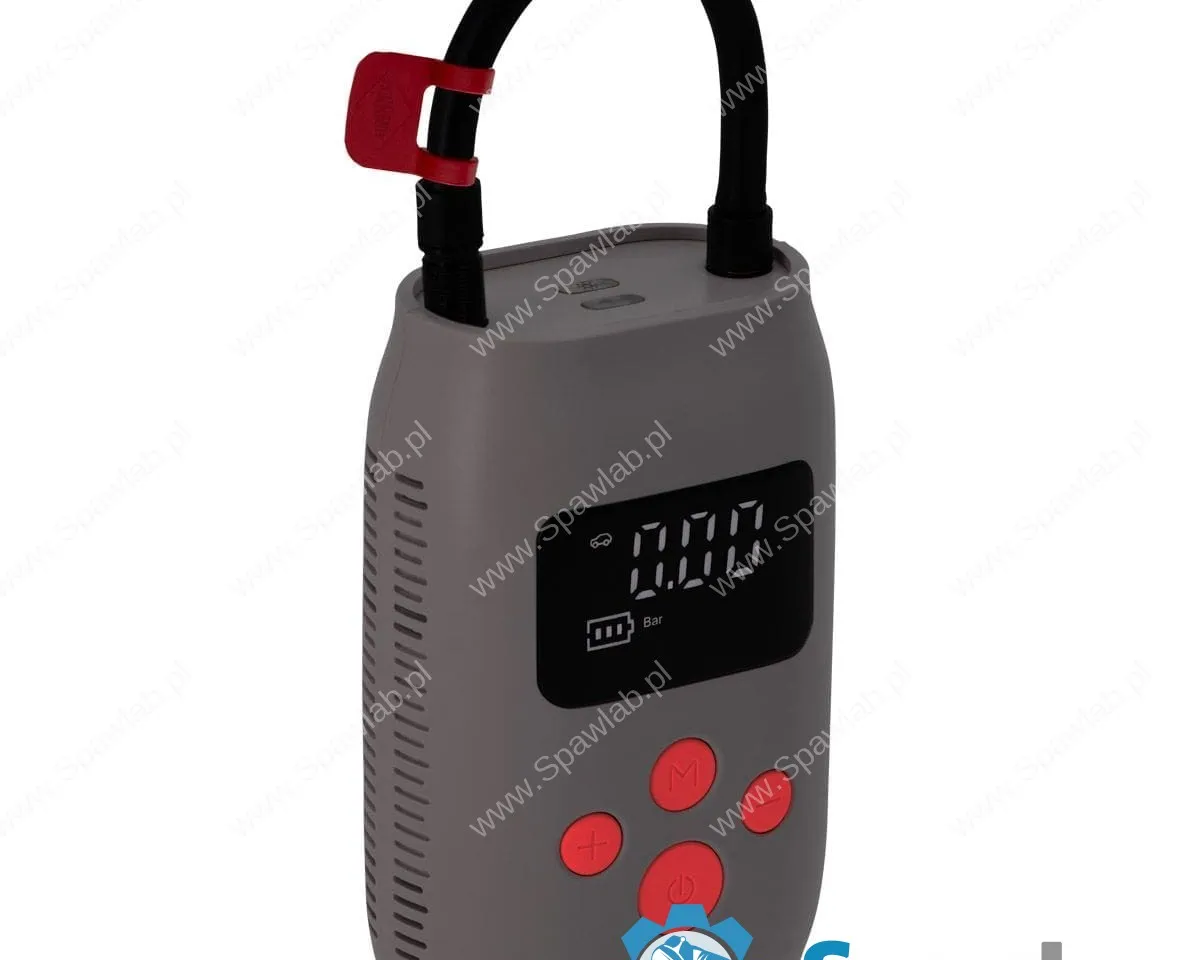 Airpress Mini kompresor LMO 25 z power bankiem i latarką 8 bar 25 l/min 4000 mAh 5V