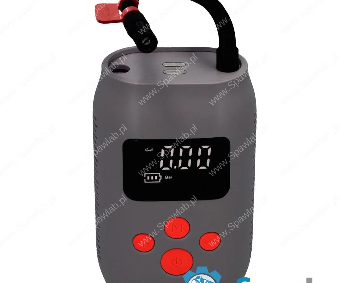 Airpress Mini kompresor LMO 25 z power bankiem i latarką 8 bar 25 l/min 4000 mAh 5V, zdjęcie 2
