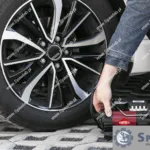 Airpress Mini kompresor samochodowy 12V 7 bar 0.19 KM/0.14 kW 27 l/min bezolejowy | bezzbiornikowy, zdjęcie 5