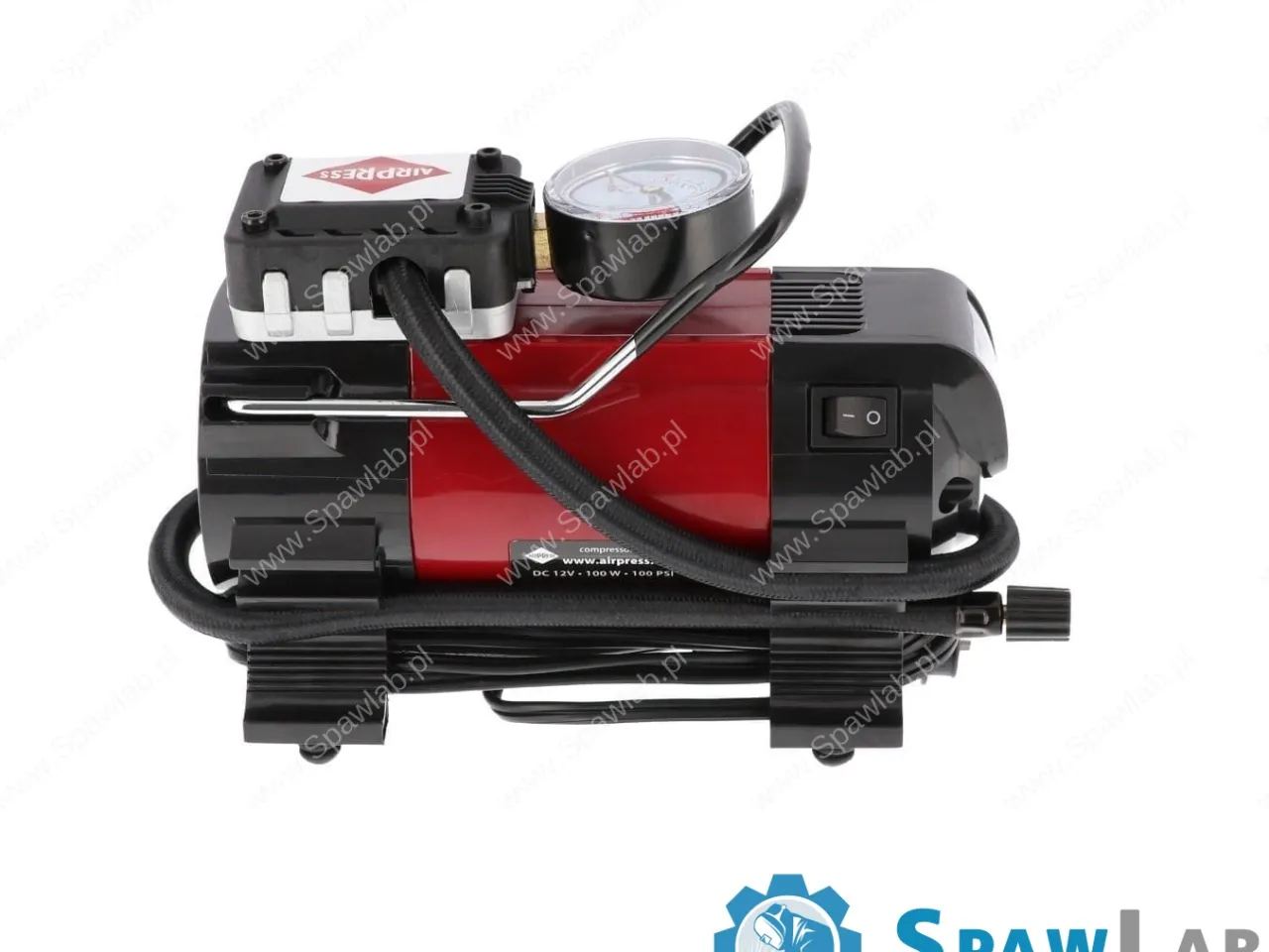 Airpress Mini kompresor samochodowy 12V 7 bar 0.19 KM/0.14 kW 27 l/min bezolejowy | bezzbiornikowy, zdjęcie 6