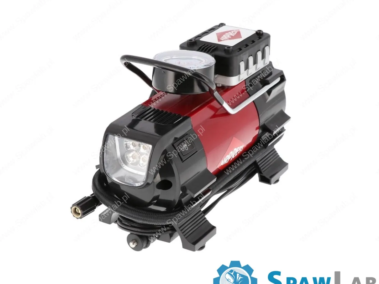 Airpress Mini kompresor samochodowy 12V 7 bar 0.19 KM/0.14 kW 27 l/min bezolejowy | bezzbiornikowy, zdjęcie 8