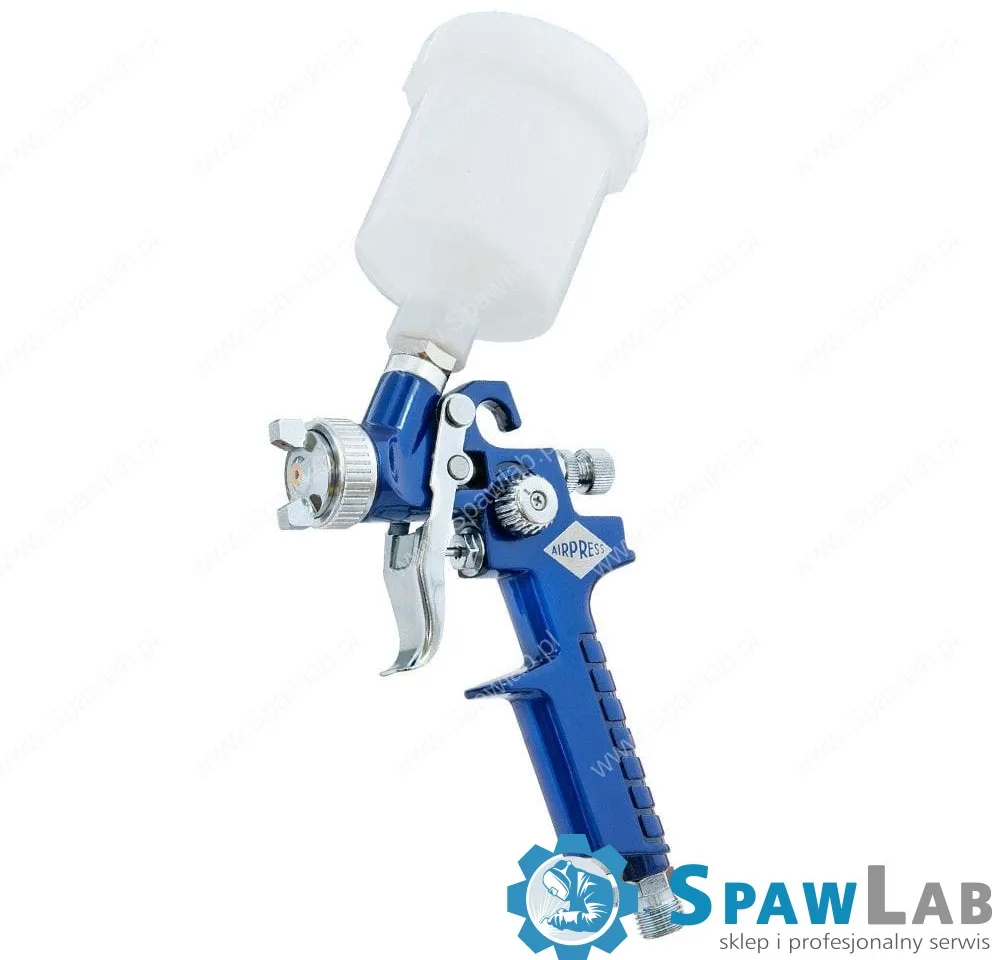 Airpress Pionowy kompresor LMVO 40-250 + zestaw do zaprawek lakierniczych i malowania małych elementów, zdjęcie 2