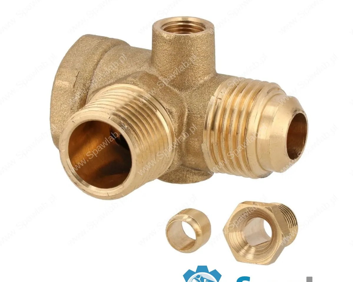 Airpress Zawór zwrotny do kompresora 1/2" x 1/2" - kątowy