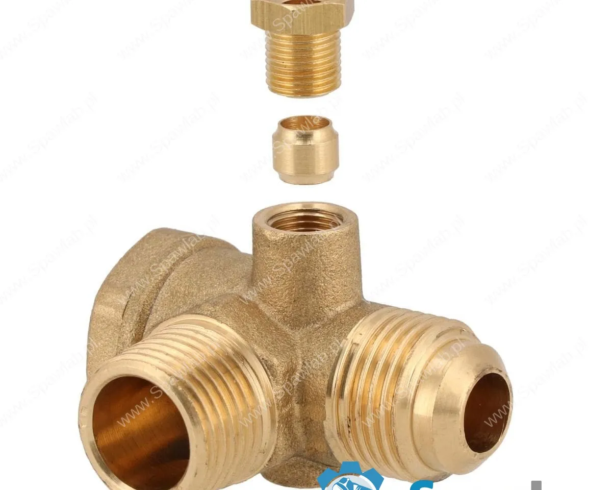 Airpress Zawór zwrotny do kompresora 1/2" x 1/2" - kątowy, zdjęcie 2