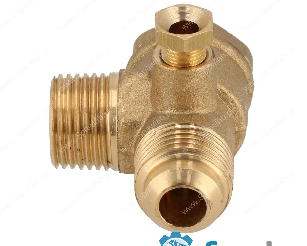Airpress Zawór zwrotny do kompresora 1/2" x 1/2" - kątowy, zdjęcie 3