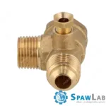 Airpress Zawór zwrotny do kompresora 1/2" x 1/2" - kątowy, zdjęcie 3