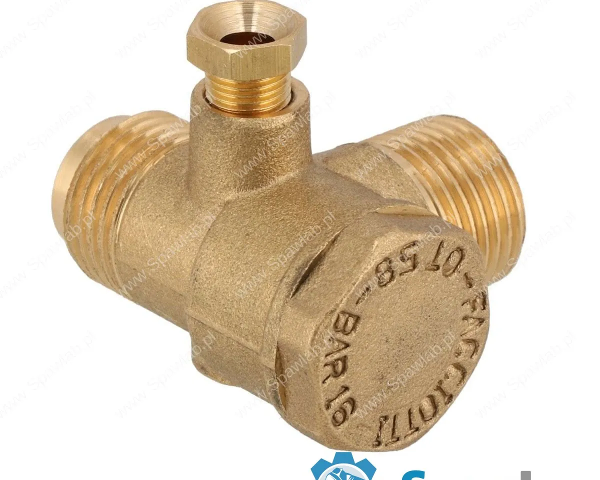 Airpress Zawór zwrotny do kompresora 1/2" x 1/2" - kątowy, zdjęcie 5