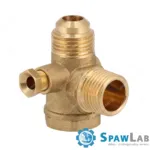 Airpress Zawór zwrotny do kompresora 1/2" x 1/2" - kątowy, zdjęcie 7
