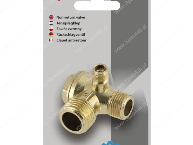 Airpress Zawór zwrotny do kompresora 1/2" x 3/8" x 1/8" (do modeli 24l, 50l,100l)