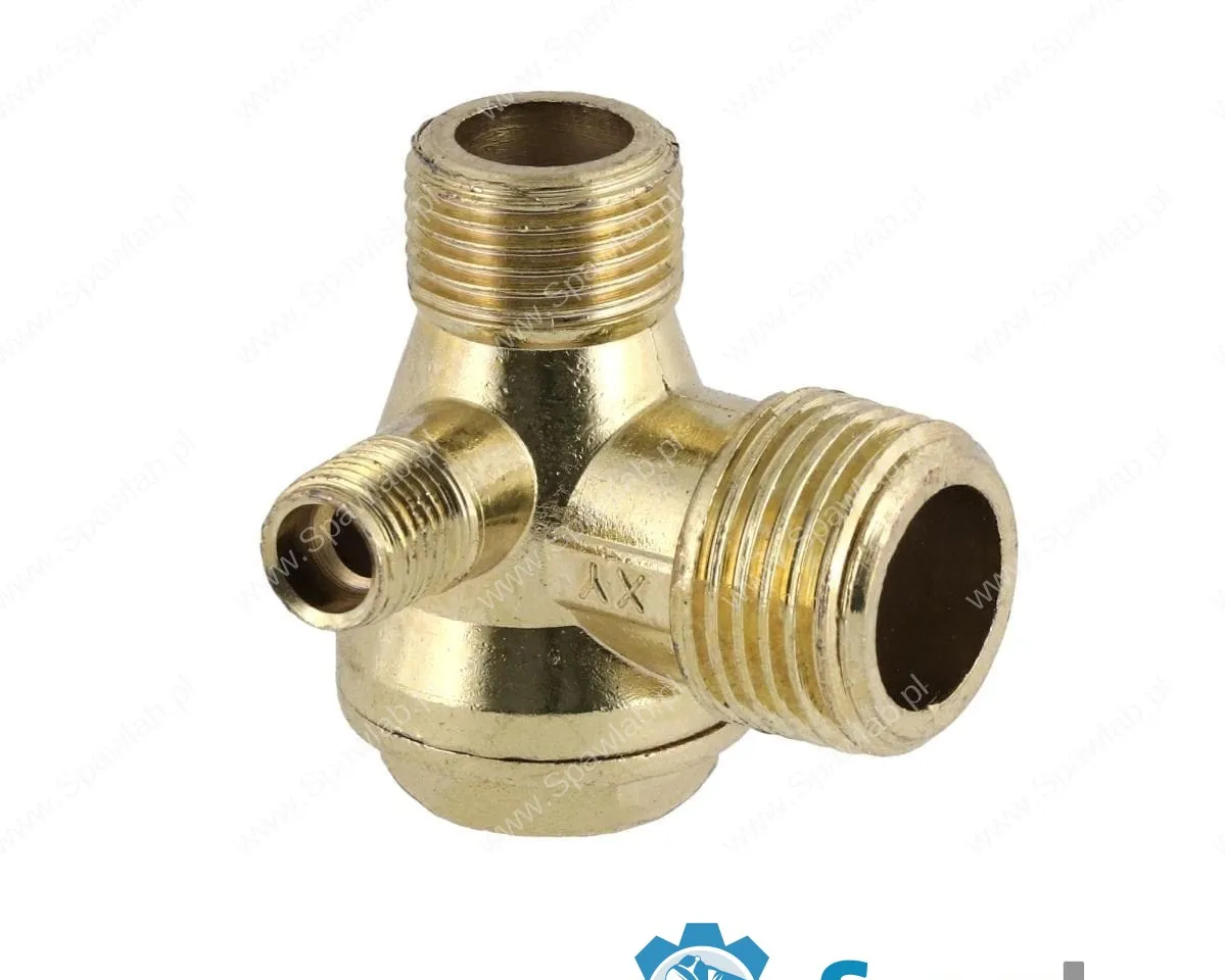 Airpress Zawór zwrotny do kompresora 1/2" x 3/8" x 1/8" (do modeli 24l, 50l,100l), zdjęcie 2