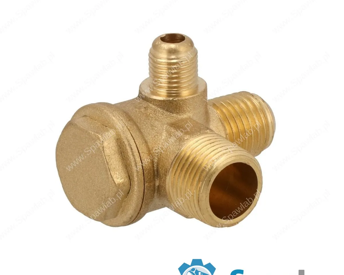 Airpress Zawór zwrotny do kompresora 1/4" x 1/8" x 1/16" (do L 6-95/105), zdjęcie 4