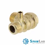 Airpress Zawór zwrotny do kompresora pionowego 1/2" x 1/2" x 1/8" (do modeli 50l), zdjęcie 2