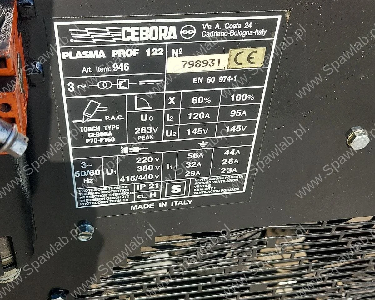 Cebora Prof 152, zdjęcie 8