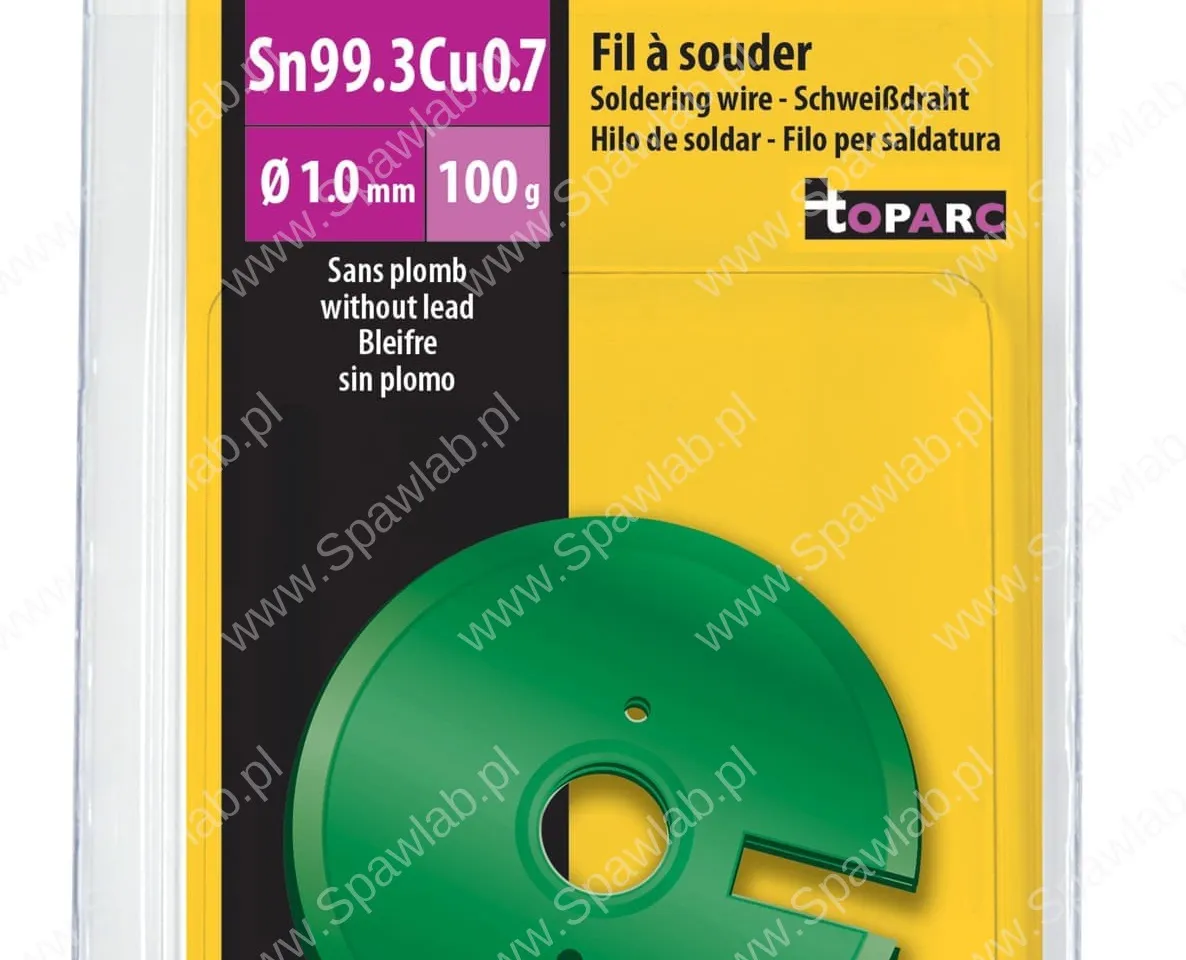 Drut lutowniczy GYS Sn/Pb 1mm 100g 62696