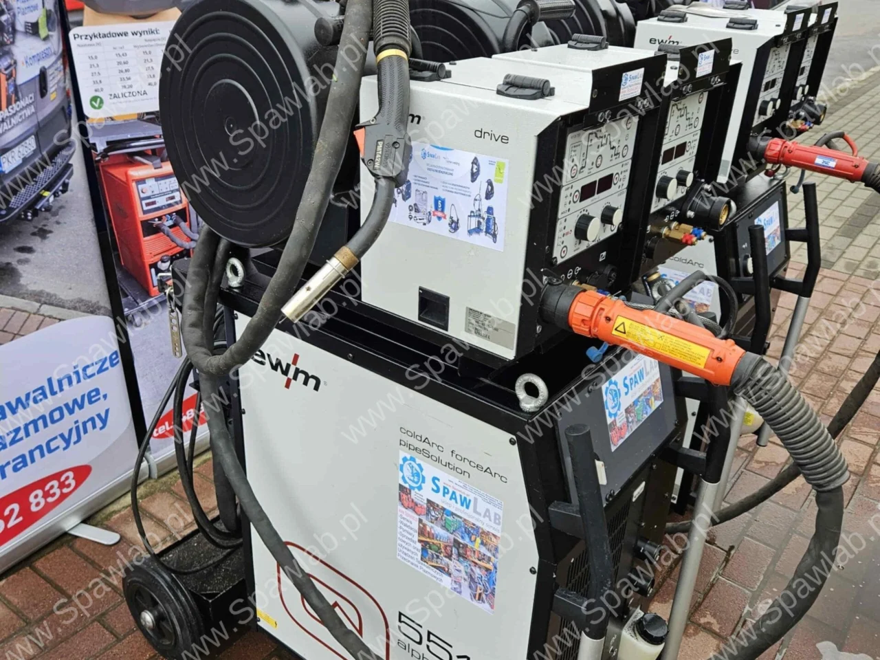 EWM ALPHA Q 551 Pipe Solution, ColdArc, ForceArc, zdjęcie 4