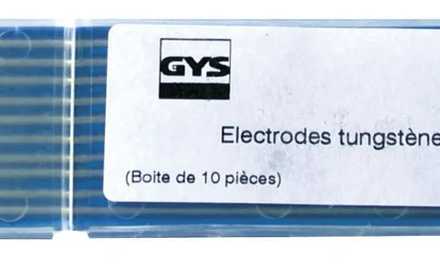 GYS 10 Electrodes - Tungsten WR2 Ø2.0 - Turquoise (AC/DC-aluminium/Steel) 44593