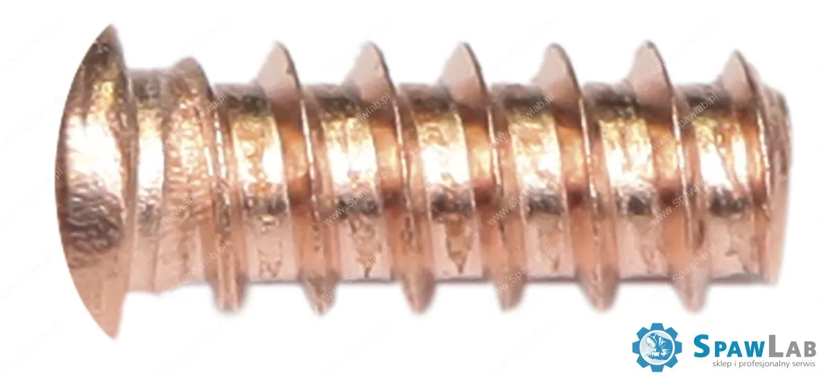 GYS 100x Kołki Stalowe Samogwintujące Ø5x12mm do Zgrzewania Łukiem Ciągnionym 49413