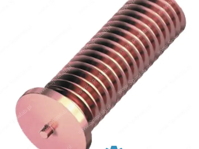 GYS 200 x Kołki gwintowane M6x16mm stal miedziowana 81345