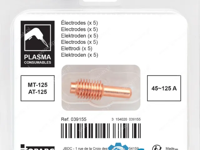 GYS 5 Elektrody 45/125A MT/AT-125 39155