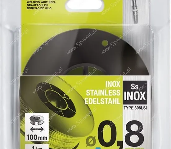GYS Drut nierdzewny MAG Ø0.8mm 1kg D100 ER308LSi 86616