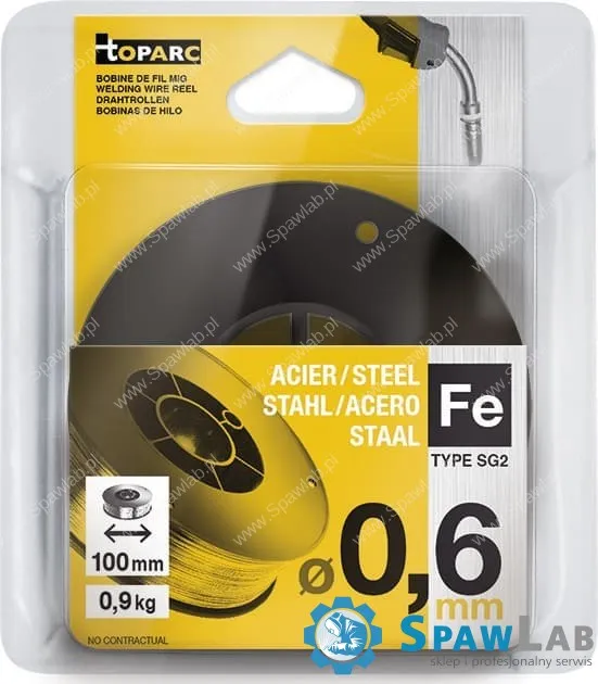 GYS Drut spawalniczy MAG Ø0.6 0.9kg ER70S-6 86593