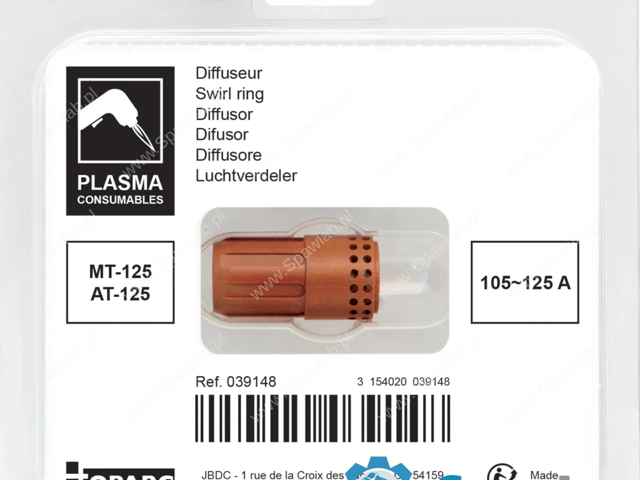 GYS Dyfuzor 105/125A MT/AT-125 39148, zdjęcie 4