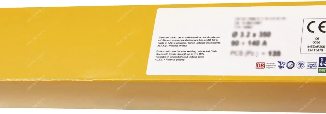 GYS Elektrody Zasadowe E7018 Niskowodorowe Ø4mm 81932