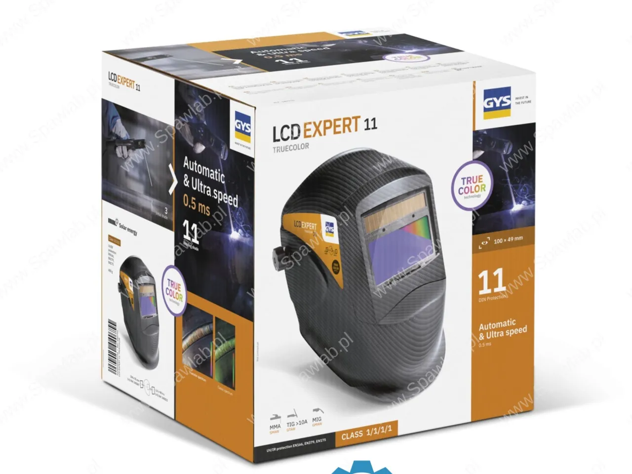GYS Expert 11 Carbon True Color Helmet 40755, zdjęcie 6