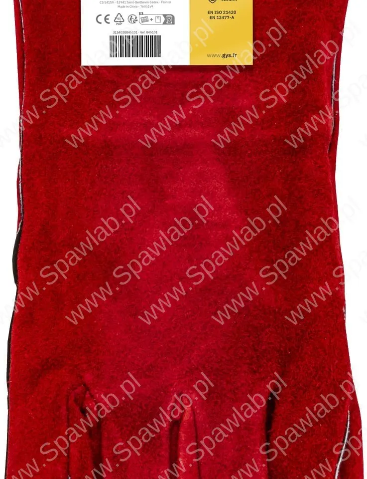 GYS Leather Welding Gauntlets 45101, zdjęcie 4